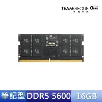 在飛比找momo購物網優惠-【Team 十銓】ELITE DDR5 5600 16GB 