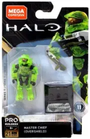 Halo MEGA CONSTRUX Master Chief Overshield GLB56 2019 Heroes Series 11 Bloks