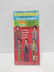 SEALED* Vintage 1977 Welcome Back Kotter Sweathogs PaperDoll Set Die Cut Figures