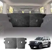 X-CAR Heavy Duty Car Back Seats Protector Kick Mats Cover for GWM Tank 300 2023-Onwards