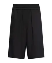 Moschino Logo Patch Pocketed Shorts IT50,IT46 Black