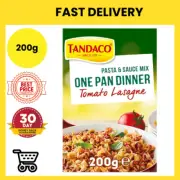 Tandaco One Pan Dinner Tomato Lasagne 200g - Fast Shipping - New AU