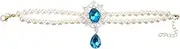 Stylish Adjustable Pearl Cat Necklace Collar Elegant Pet Accessory for Cats Kittens for Festivals and Special Occasions Durable Design for Long Lasting Use