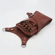 Hairdressing Pouch Bag Retro Toolkit Hairdressing Comb Storage Personalized Crossbody Bag for Hairdressers(Color 3)