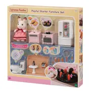 Sylvanian Families Playful Starter Furniture Set Chocolate Rabbit Mother 5449