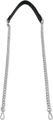 Purse Chain, Leather Purse Strap, Metal Straps Handbag Strap for Shoulder Handb