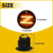 2x Dynamic Sequential Smoke LED Side Light Marker Lamp For 2009-2020 Nissan 370Z (for: Nissan)