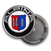 在飛比找露天拍賣優惠-全新 Alpina 正品 鋁圈中心蓋,Dynamic款適用 