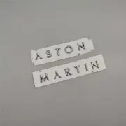 Aston Martin DBX & DBS Superleggera Script Badge Rear​ Chrome Emblem (for: Aston Martin)