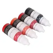 4 Colors Microblading Pigment Ink High Saturation Easy Coloring Brow Microbl