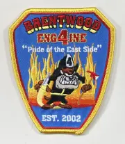 Brentwood Tennessee Engine 4 Fire Dept Patch