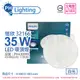 【PHILIPS飛利浦】LED 32166 愷欣 35W 6500K 白光 全電壓 吸頂燈 (9.3折)