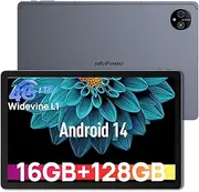 Ulefone Tab A11 Pro 11 Inch Gaming Tablet, Android 14 Touch Tablet, Widevine L1, 16GB+128GB/TF 1TB Octa-Core, 8800mAh, FHD+, Quadruple Stereo Speakers 16MP, 2.4+5G WiFi Tablet PC Mode