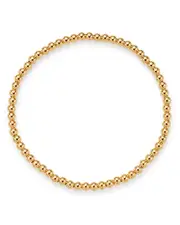 Zoe Lev 14K Yellow Gold Beaded Stretch Bracelet
