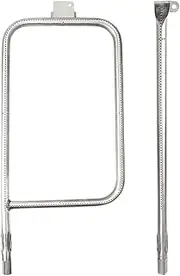 65032 Stainless Steel Grill Burner Tube Suitable for Weber Q300/Q320 Q3000/Q3200 Gas Grill Replacement
