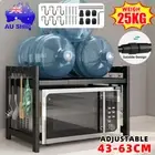 Adjustable Microwave Shelf Metal Oven Storage Rack Stand Cabinet Kitchen Holder