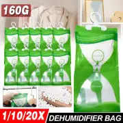 1-20X Dehumidifier Bag Moisture Absorber Hanging Wardrobe Drying Anti-mold Agent