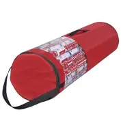 Wrapping Paper Storage Bag | Wrapping Paper Organizer Under Bed for Red