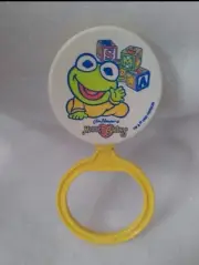 Jim Henson Playskool Muppet Babies Kermit Vintage Infant Yr 1992 Rattle New