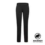 【MAMMUT 長毛象】RUNBOLD PANTS W 耐磨彈性機能長褲 黑色 女款 #1022-01680