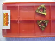 Pack of 2) Sandvik 266RG-22SA01F050E Grade 1020 Carbide Threading Inserts