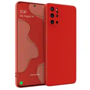 MCC For Samsung Galaxy S20+ Plus Soft Liquid Silicone Shockproof Case Cover G985 [Red]