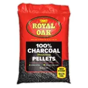 Royal Oak 100% Charcoal Hardwood Pellets 20 lbs Water Resistant Maple Type