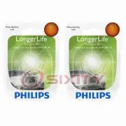 2 pc Philips Front Side Marker Light Bulbs for Ferrari 308 GTB 308 GTS 328 hk (for: Ferrari)