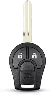 FLJKCT 2/3/4 Buttons Flip Folding Remote Car Key Case Shell Cover Case Styling Key Shell,for Nissan Cube Micra Qashqai Juke