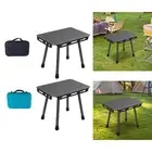 Folding Camping Table Portable Stool Lightweight Heavy Duty Camp Stool with