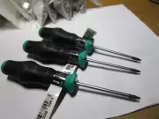 Wera Kraftform Comfort Torx® Screwdriver Tx10 X 80mm QTY 3