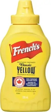 12 Bottles of French's Classic Yellow 225ml Each - Free Shipping
