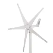 500W Wind Turbine Generator 5 Blades MPPT Charge Controller for RV Yacht Farm...