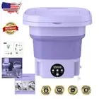 Mini 8L Travel Washing Machine: Portable and Perfect for Underwear & Socks