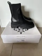 ladies black ankle boots size 6