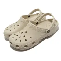 在飛比找Yahoo奇摩購物中心優惠-Crocs 布希鞋 Classic 男鞋 女鞋 骨白色 洞洞