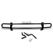 Fit 07-11 Honda Crv/Cr-V Re Black Coated Double Bar Rear Bumper Protector Guard