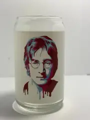 Flying Saucer John Lennon 2018 Beatles Rainbow Beer Can Shaped Glass