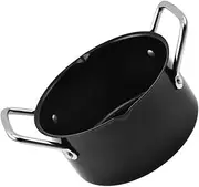 CORHAD 1pc Outdoor BBQ Pot Sturdy Steel Soup Pot Perfect for Family Outdoor Activities