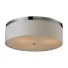 Elk Lighting 11445/3-LED 3-Light LED Flush Mount Ceiling Fixture, Flushmount Col