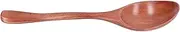 Wooden Spoon Durable Kitchen Utensil for Rice Soup Dessert Household Office Use Heat Resistant Easy to Clean Lightweight Wooden Material 18.5cm Length
