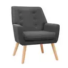 Armchair Tub Single Dining Chair