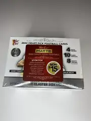 2022 Matte Draft Picks New Sealed Box