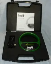 Halo Microchip Scanner with Carry Case GREEN