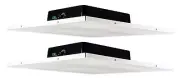 2) Rockville DCS8T 70V Commercial Drop Ceiling Tile Speakers 4 Office/Restaurant