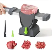 Tasmegol Once for All Meat Slicer Machine for Home Manual Fresh Thin Meat Jerky Cutter Kitchen Clever Knife Set