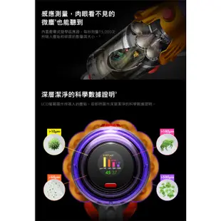 戴森Dyson V12 Detect Slim Fluffy 輕量智能無線吸塵器 SV20 台灣公司貨二年保固