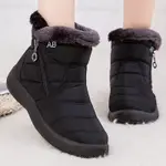 女式雪地防水靴/冬季/休閒/輕便/腳踝