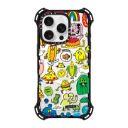 iPhone 16 Pro Bounce Case MagSafe Compatible Sticky Friends