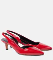 [Isabel Marant] Isabel Marant Piery patent leather slingback pumps UK 3 red